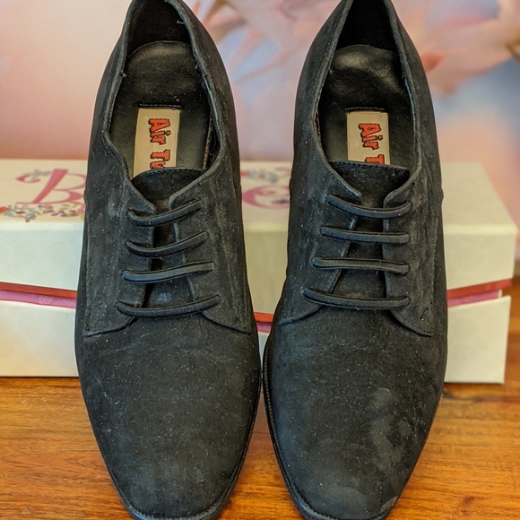 Air Twist Suede Ankle Boots, Brown and Black, Two - Picture 3 of 13